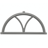 KempiQ Stalraam enkel glas model 6 maat 39.5x23 cm vast model