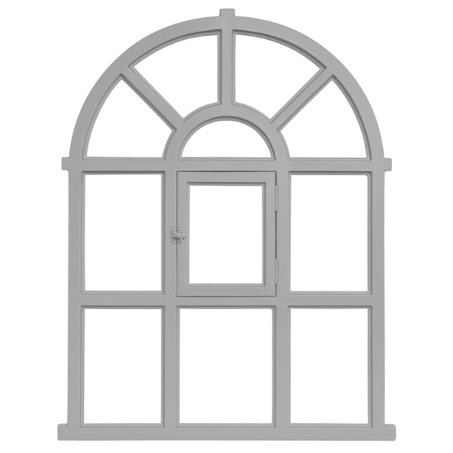KempiQ Stalraam enkel glas model 8 maat 67x93.5 cm opengaand model