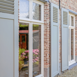 KempiQ Massief hardhouten paneel-louvre luiken op maat type Herentals