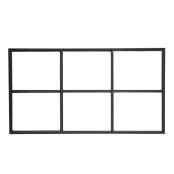 Gevelraam vast HR++ glas B55xH100