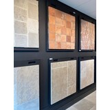 KempiQ Oude blauwe Waaltjes  22,5 x 4,8 cm per m2