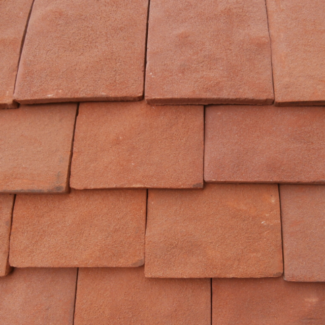 KempiQ Tegelpan retro look kleur rood bezand verouderd