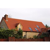 KempiQ Tegelpan retro look kleur rood bezand verouderd