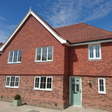 KempiQ Tegelpan retro look kleur rood bezand verouderd