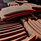 KempiQ Tegelpan retro look kleur rood bezand verouderd