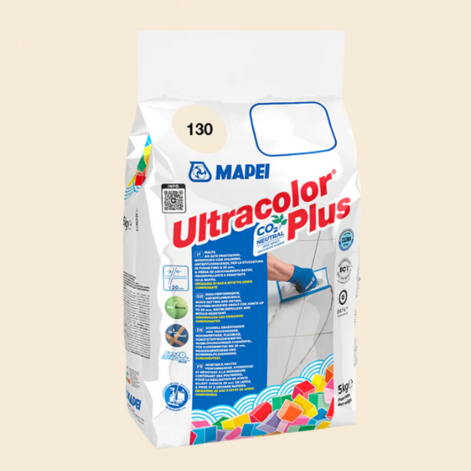 Mapei Ultracolor Plus voegmiddel Jasmijn kleurnummer 130 zak 5 kg