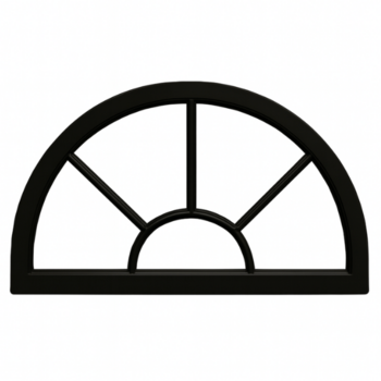 Houten Stalraam Erfboog op maat met HR++ glas