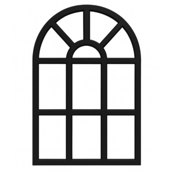 Houten stalraam Weidezicht op maat met HR++ glas