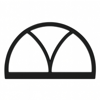 Houten Stalraam Hoflicht op maat met HR++ glas