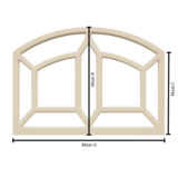 KempiQ Houten Stalraam Oogsthof op maat met HR++ glas