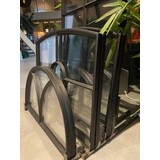 KempiQ Houten stalraam Tuinzicht op maat met HR++ glas