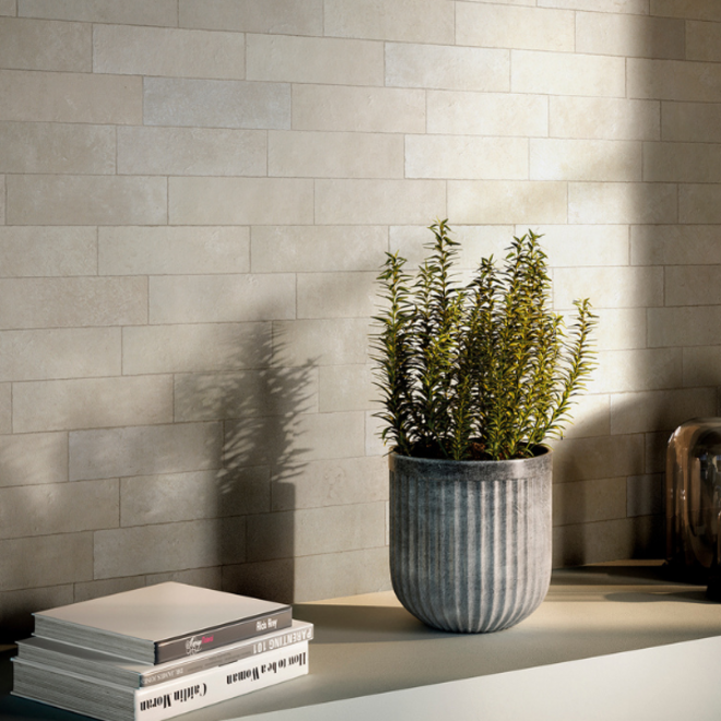 KempiQ Keramische tegel Castello Ecru 40x80 cm per m2