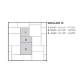 KempiQ Keramische tegel Kempiqstone Cream 80x80 cm per m2