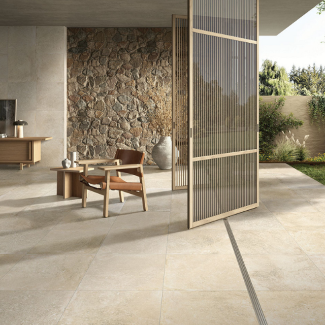 KempiQ Keramische tegel Kempiqstone Cream 80x80 cm per m2