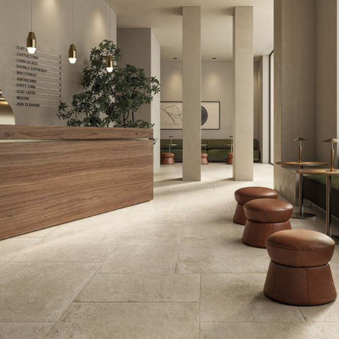 KempiQ Keramische tegel Kempiqstone Cream 80x80 cm per m2