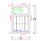 KempiQ KempiQ raamkozijn Essence type 2 | 1038 x 1600 mm