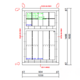 KempiQ KempiQ raamkozijn Essence type 3 | 1038 x 1600 mm