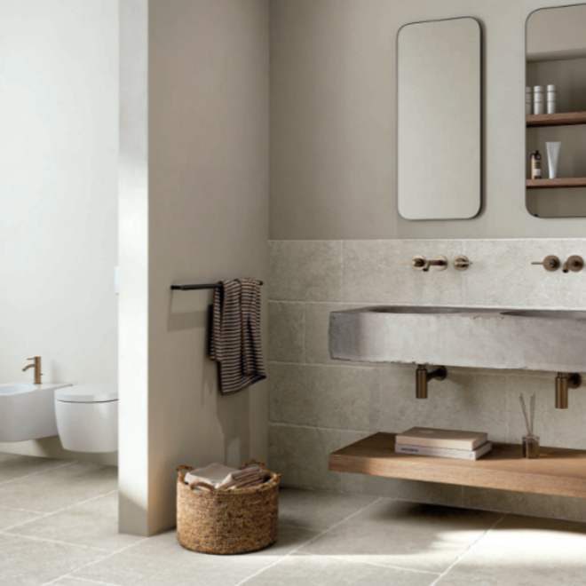 KempiQ Keramische tegel Clay Ivoire 30x60 cm per m2