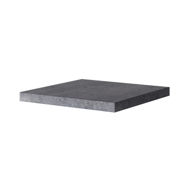 KempiQ Paalmuts hardsteen model 2 met frezing en ledstrip Combideal