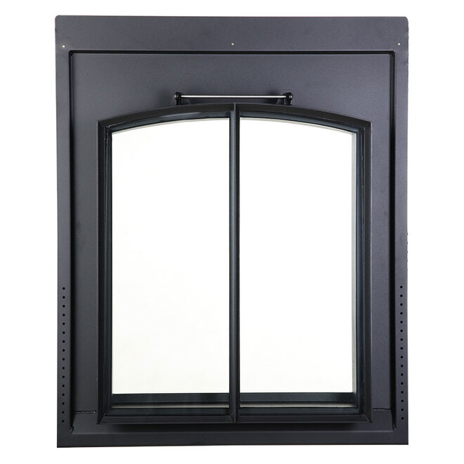 KempiQ Stalen dakraam 60x70cm HR++ glas met ronding thermisch onderbroken met loodslab Combideal