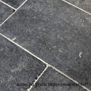 Gepatineerd Belgisch hardsteen vloertegels
