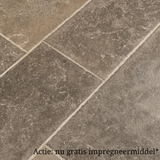 KempiQ Dallenvloer "Calcaire Gris" geborsteld 40/50 cm breed per m2