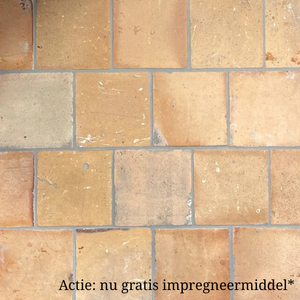 Antieke estrikken wit-geel genuanceerd 20x20cm per m2