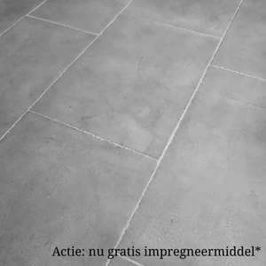 Rustieke kalksteen Dallenvloer "Calcaire Gris" geborsteld
