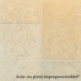KempiQ Bourgondische dallen "Calcaire nuance" geborsteld 40/50 cm breed per m2