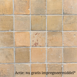 KempiQ Keramische estrikken Leemkleur genuanceerd 16x16cm per m2