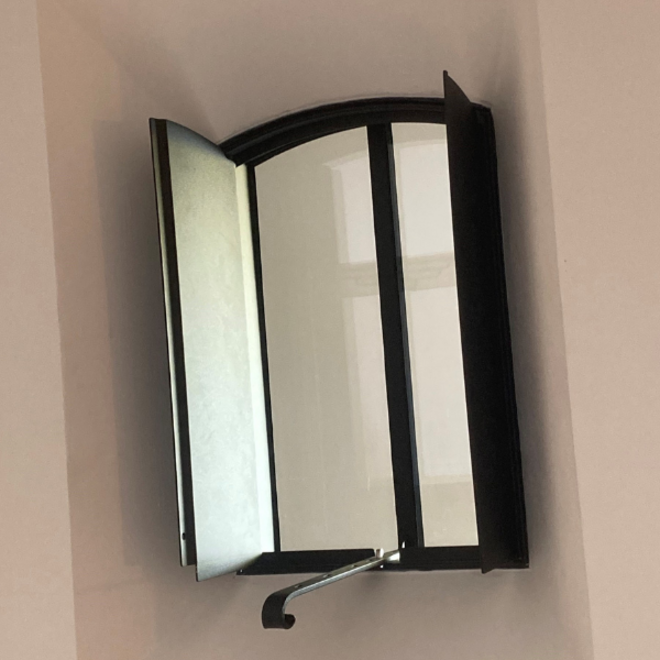 KempiQ Luikjes voor stalen dakraam met ronding 40x60 cm