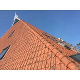Wienerberger Keramische dakpan Wienerberger OH Klassiek vieilli rood gesmoord per stuk