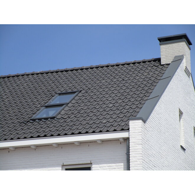 Wienerberger Keramische dakpan Wienerberger OH Klassiek vieilli blauw gesmoord per stuk