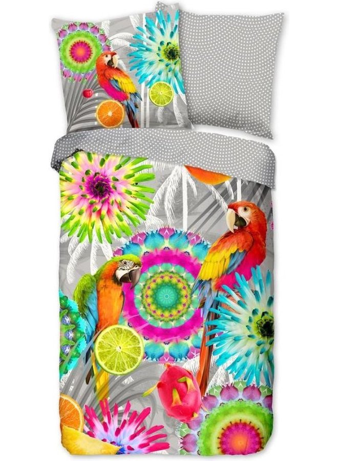 HIP Dekbedovertrek Kjenta Multi - Katoensatijn