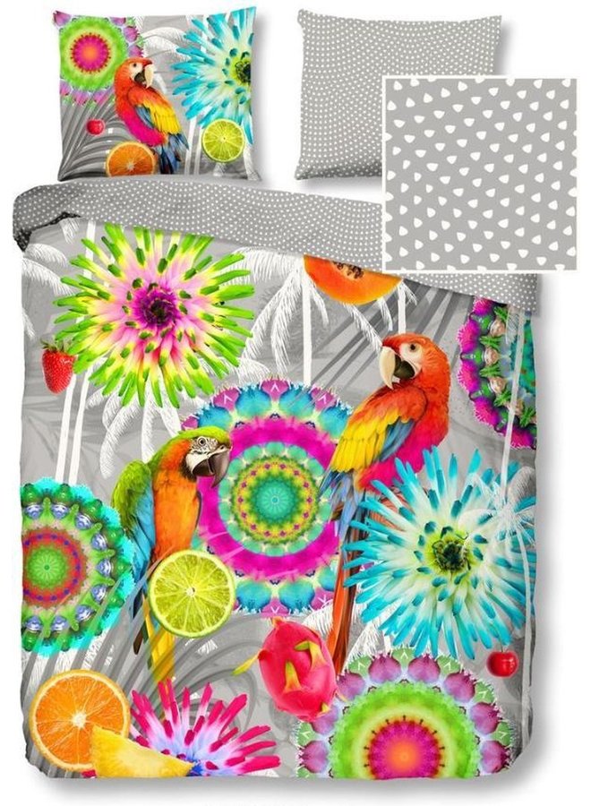 HIP Dekbedovertrek Kjenta Multi - Katoensatijn