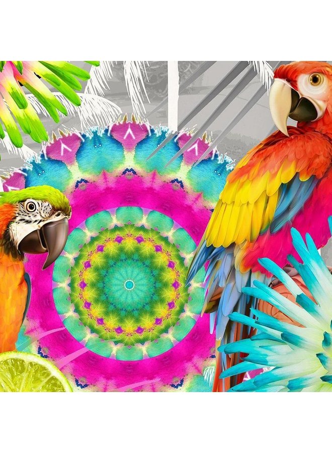 HIP Dekbedovertrek Kjenta Multi - Katoensatijn