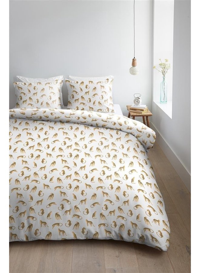 Ambiante Dekbedovertrek Bowi Geel - Katoen