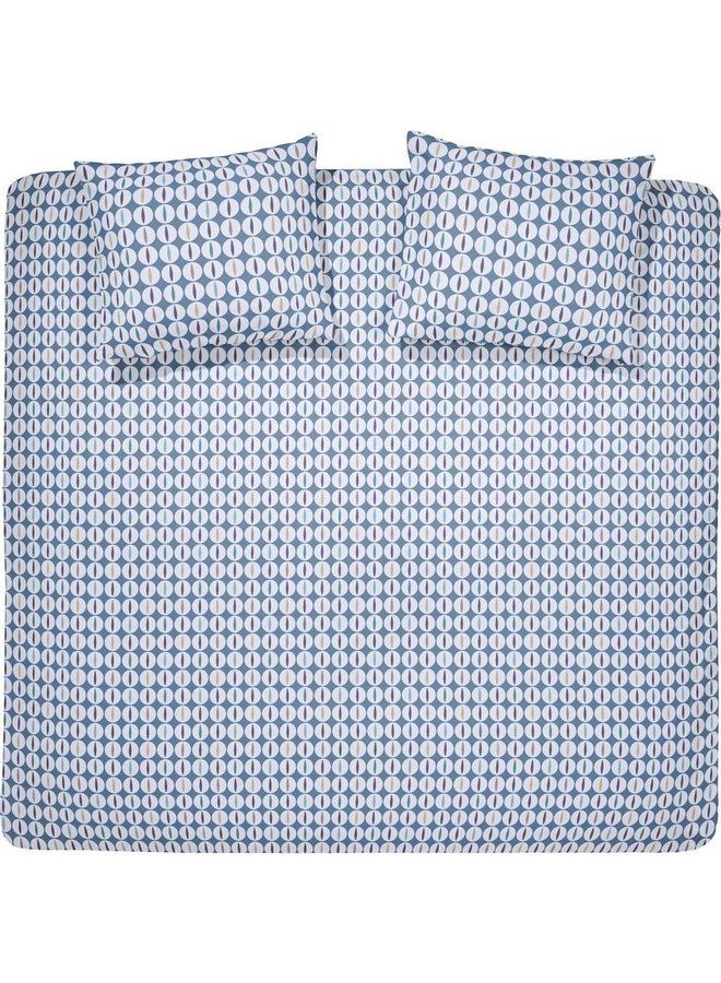 Cinderella Percale Katoen Dekbedovertrek Blauw