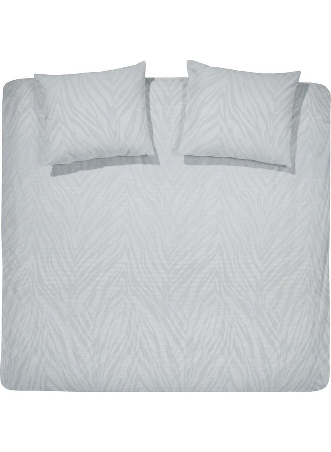 Dekbedovertrek Ariele Grijs - Percaline Katoen PL3