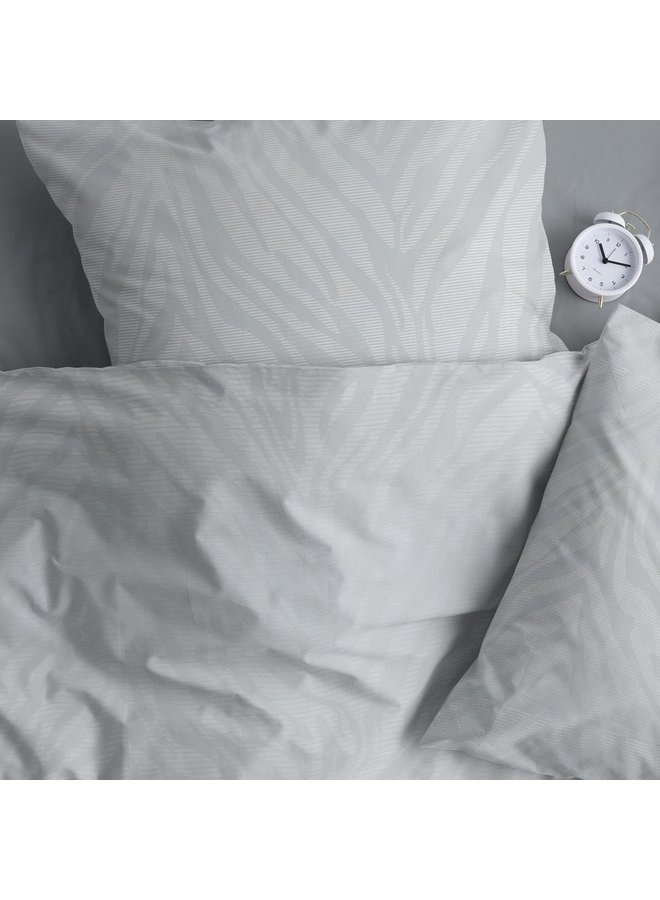 Cinderella Dekbedovertrek Ariele Grijs - Percale Katoen