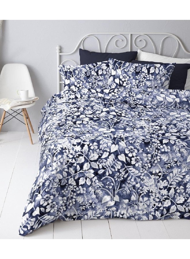 Cinderella Dekbedovertrek Castle Garden Indigo - Percale Katoen