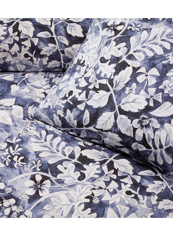 Cinderella Dekbedovertrek Castle Garden Indigo - Percale Katoen