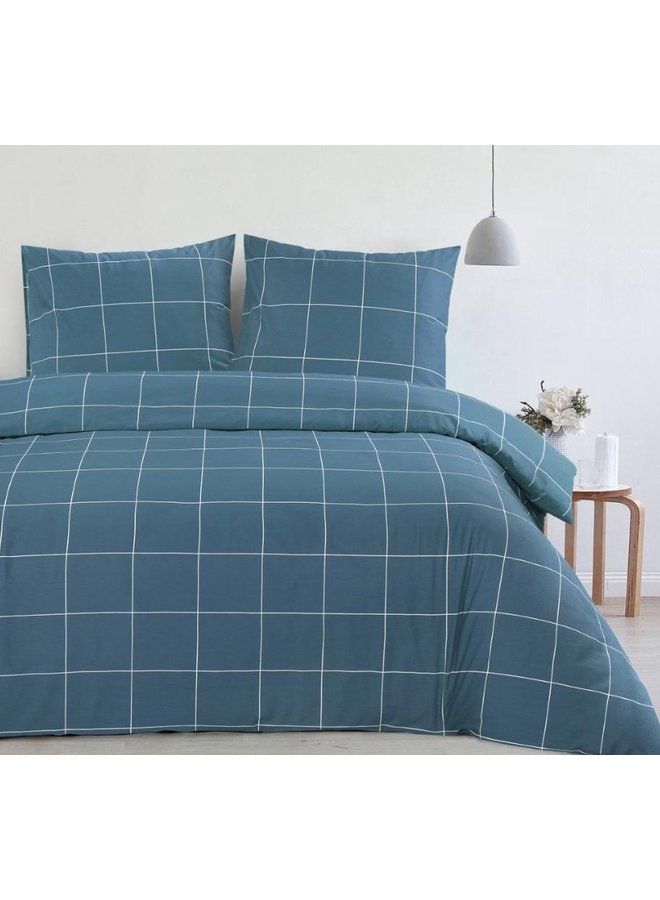 Day Dream Dekbedovertrek Hogan Petrol - Katoen