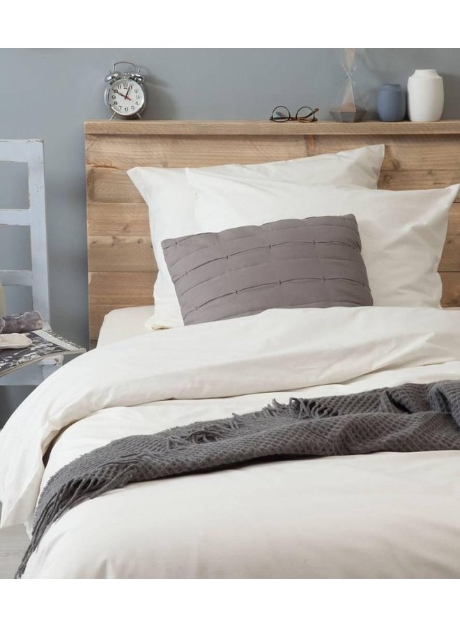 Cinderella Dekbedovertrek Weekend Ivoor - Percale Katoen