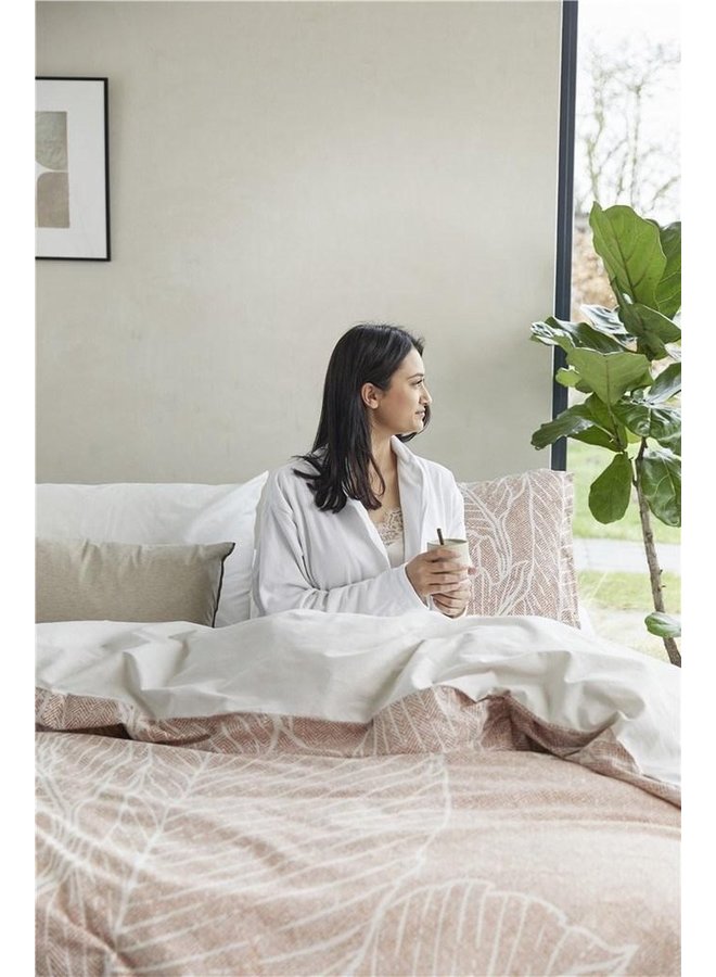 Walra Dekbedovertrek Leaves & Trees Roze - Katoen