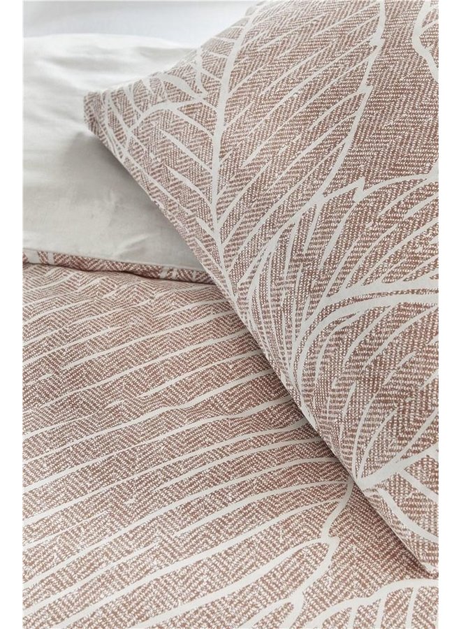 Walra Dekbedovertrek Leaves & Trees Roze - Katoen