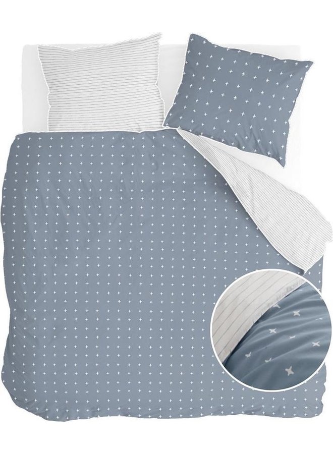 Dekbedovertrek Odd Twins Blauw - Katoen PL3