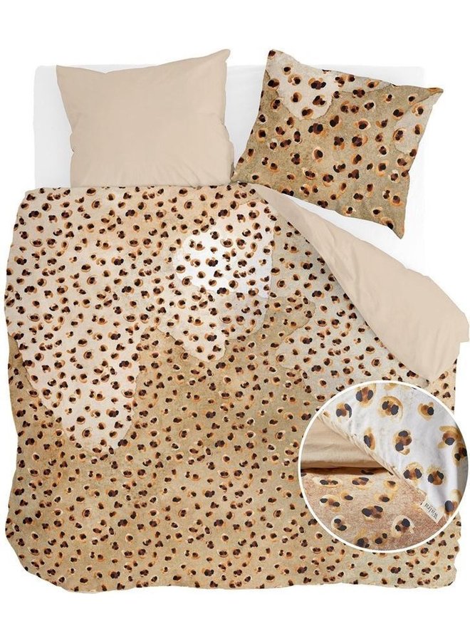 Dekbedovertrek Wild Animal Beige - Katoen PL2