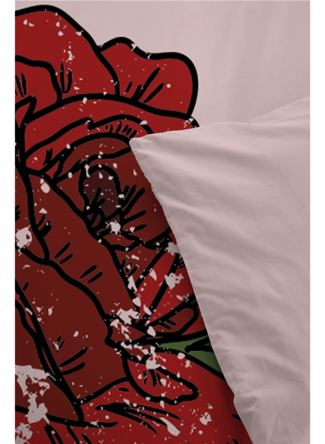 Bykrlund Dekbedovertrek Not Your Babe Roze - Katoen