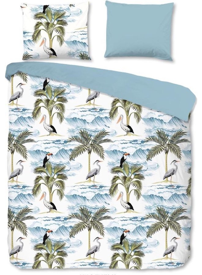 Dekbedovertrek Waves Blauw - Katoen PL3